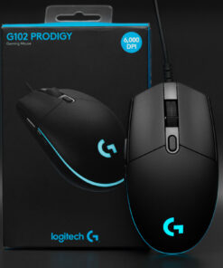CHUỘT CÓ DÂY LOGITECH G102 BLACK HÀNG CHÍNH HÃNG NEW serial
