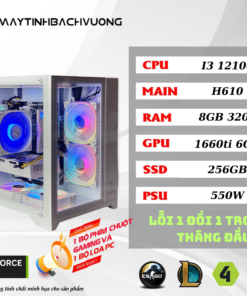 PC GAMING H610 I3 12100F 8GB GTX 1660Ti(VGA đã qua sử dụng )