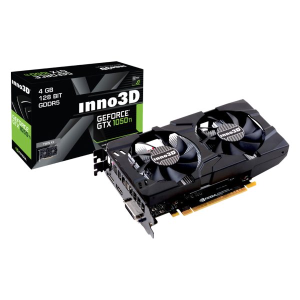 VGA INNO3D GTX 1050Ti 4GB GDDR5 2FAN