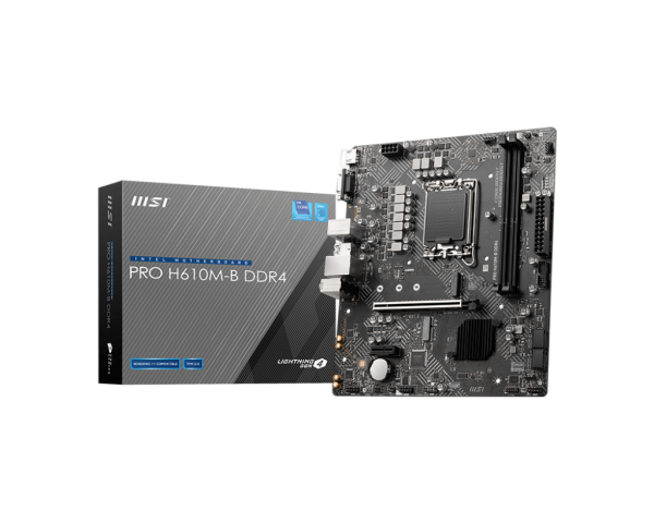 MAINBOARD MSI PRO H610M-B DDR4 NEW