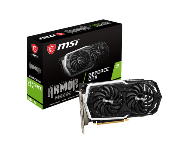 VGA MSI GTX 1660 Ti ARMOR 6G OC 2ND