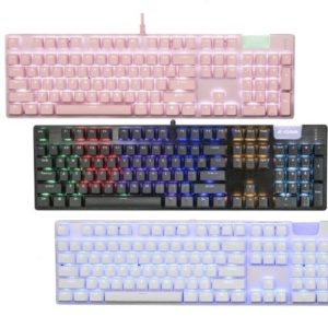 BÀN PHÍM CƠ EDRA EK387L PINK NEW BOX