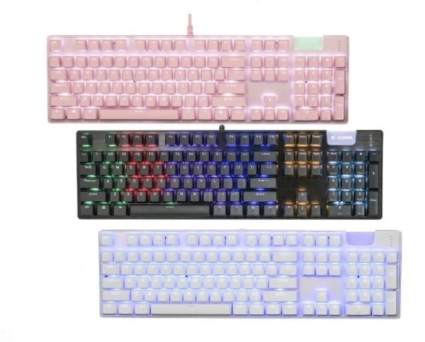 BÀN PHÍM CƠ EDRA EK387L PINK NEW BOX