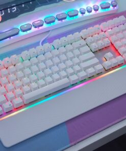 BÀN PHÍM CƠ ROYAL KLUDGE RK918 LED RGB BLUE SWITCH NEW