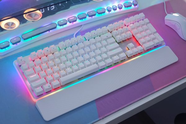 BÀN PHÍM CƠ ROYAL KLUDGE RK918 LED RGB BLUE SWITCH NEW