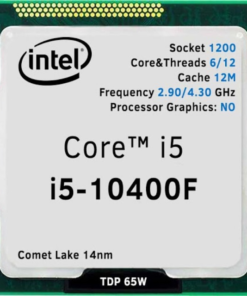 BỘ XỬ LÍ INTEL CORE I5-10400F , BỘ NHỚ ĐỆM 12M , 4.30GHZ NEW TRAY