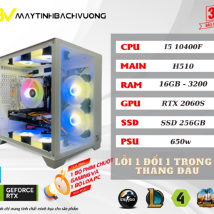 PC GAMING H510M-I5 10400F - RTX 2060S 8GB (VGA qua sử dụng-Linh kiện còn lại All NEW)