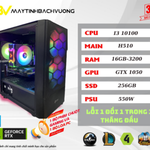 PC VP H510/I3 10100/GTX 1050 (VGA qua sử dụng - Linh kiện còn lại All NEW)