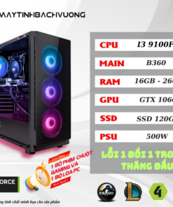 PC Cũ B360/I3 9100F/1060 3G