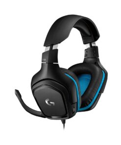 Tai Nghe Logitech G432 7.1 Surround Sound Gaming Headset Black