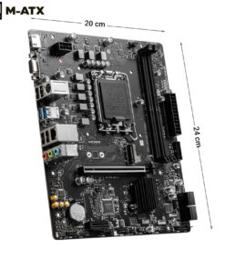 MAINBOARD MSI PRO B760M-E DDR4 NEW