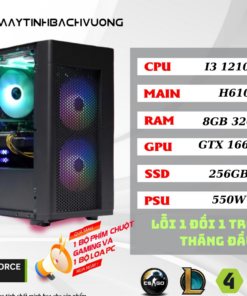 PC GAMING H610/I3 12100F/1660Ti(VGA đã qua sử dụng - Linh kiện còn lại All NEW)