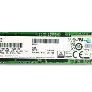 SSD Samsung NVMe PM981 M.2 PCIe Gen3 x4 256GB MZVLB256HAHQ