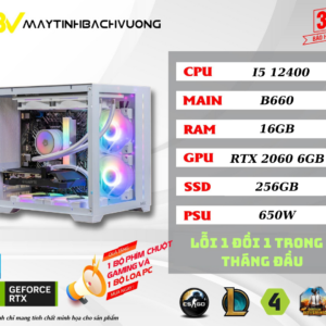 PC GAMING B660-I5 12400-RTX 2060 6GB (VGA đã qua sử dụng)