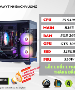 PC GAMING B365M/I5 9400F/GTX 1060 3G (VGA qua sử dụng)