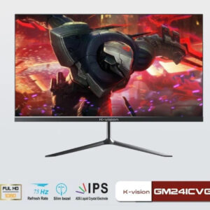 Màn hình cong K-Vision 24 inch GM-241CVG FHD IPS 75Hz Black New