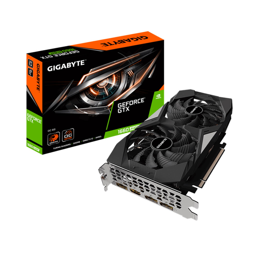 VGA GIGABYTE GEFORCE GTX 1660 SUPER OC 6GB (GV-N166SOC-6GD) 2ND