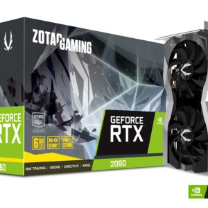 VGA ZOTAC GAMING GEFORCE RTX 2060 6GB GDDR6 2ND BOX BH T06/2024
