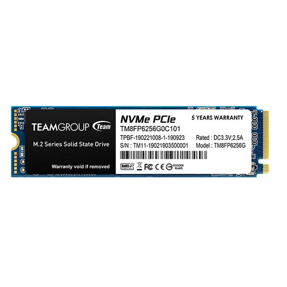 Ổ Cứng SSD TEAMGROUP MP33 256GB M.2 NVMe NEW