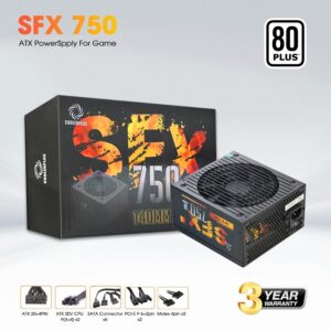 Nguồn CoolerPlus SFX750 80 Plus New