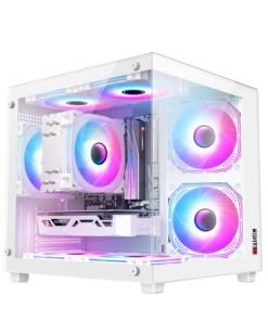VỎ CASE MAGIC AQUA ELITE-M WHITE (M-ATX) NEW