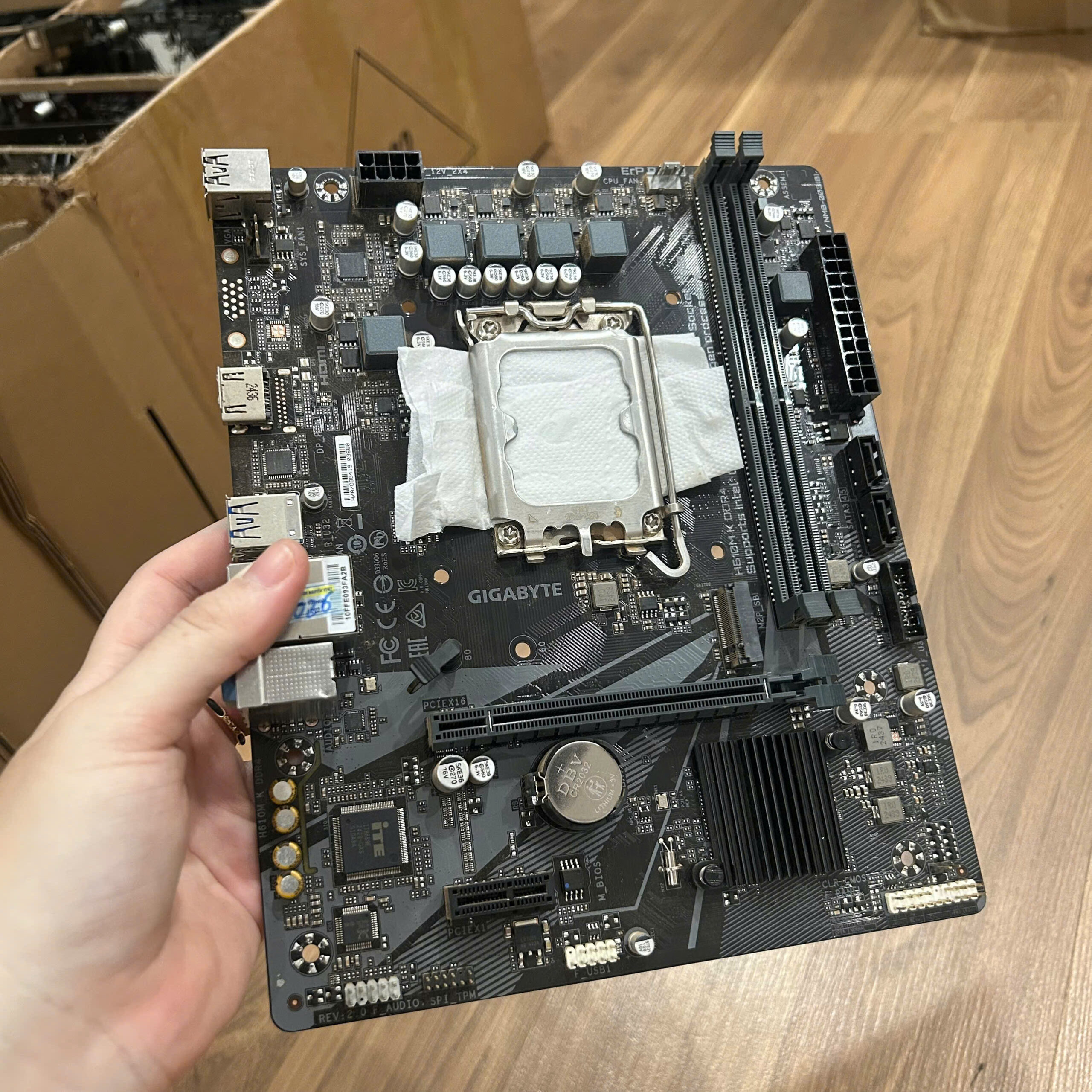 Mainboard Gigabyte H610M-K DDR4 2ND - Ảnh 2
