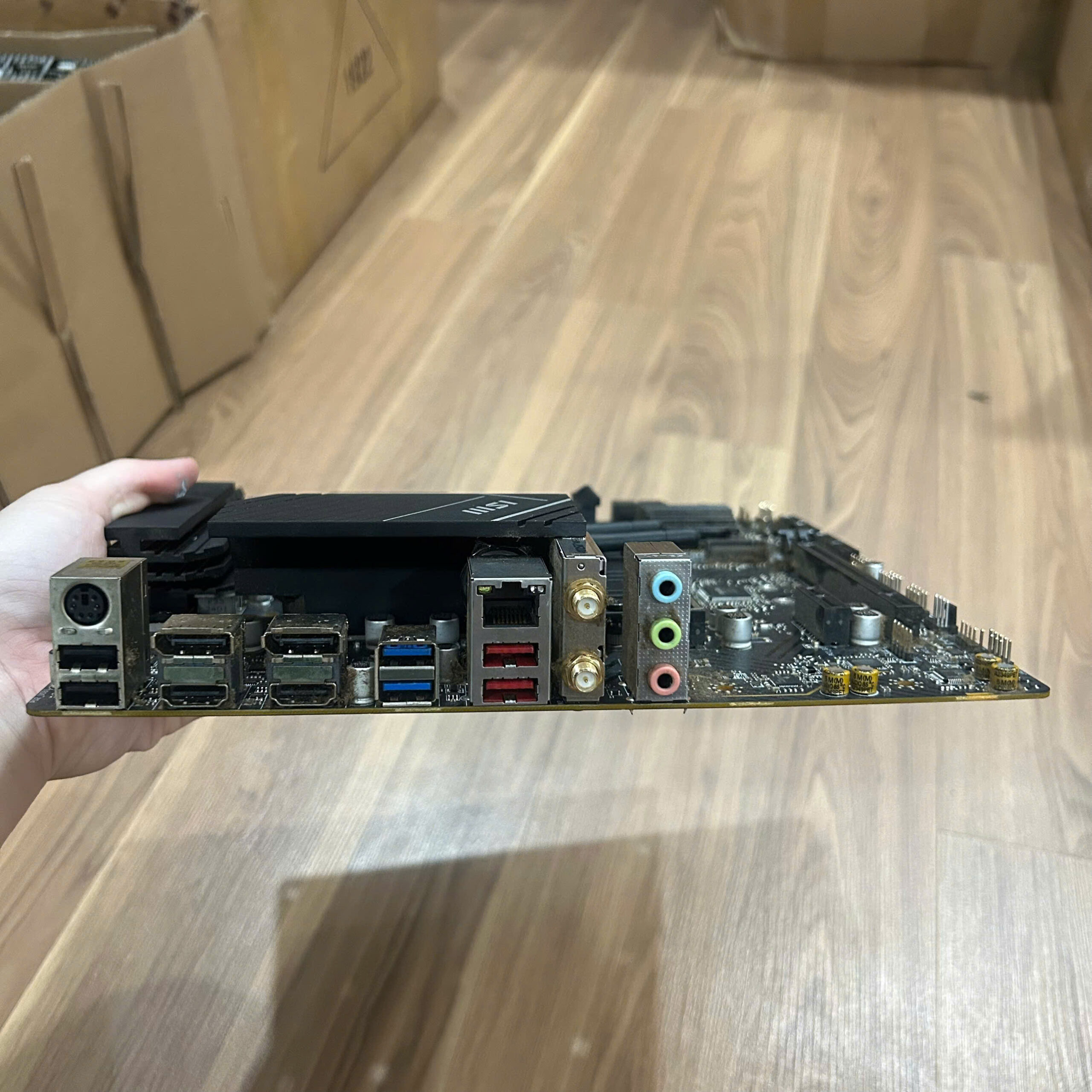 Mainboard MSI PRO B760M-A Wifi DDR4 2ND - Ảnh 4