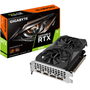 VGA Gigabyte RTX 3050 Windforce OC 6GB (N3050WF2OC -6GD) NEW
