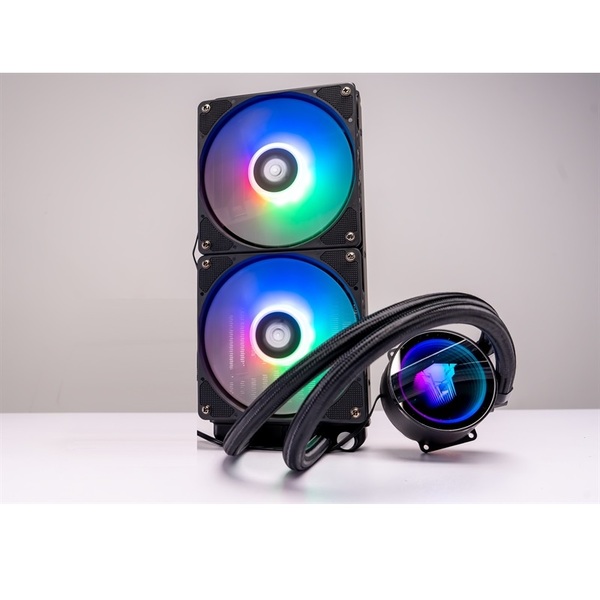 TẢN NƯỚC LEOPARD TK1 RAD 240 LED RGB NEW