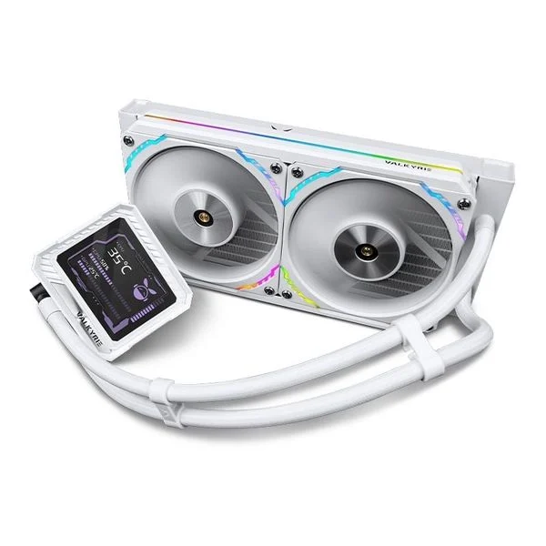 Tản nhiệt nước Valkyrie B240-GT White-A2 LCD 3.95 NEW