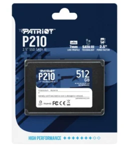 Ổ cứng SSD Patriot P210 512GB 2.5'' SATA III NEW